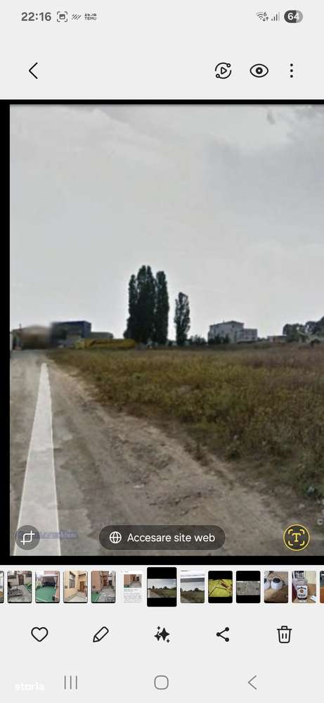 Cet zona sere teren 2000mp la str,asfaltată-2