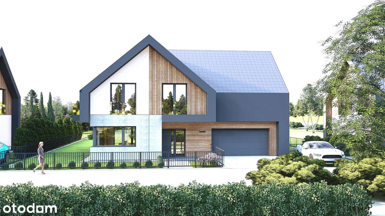 Nowoczesne domy PREMIUM |Zielonki | 226,84 m² | duże działki 13,61 ar
