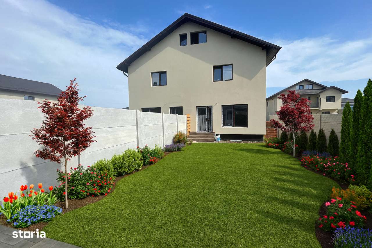 Ansamblu privat de case individuale unite, 4 camere, Comision 0-2