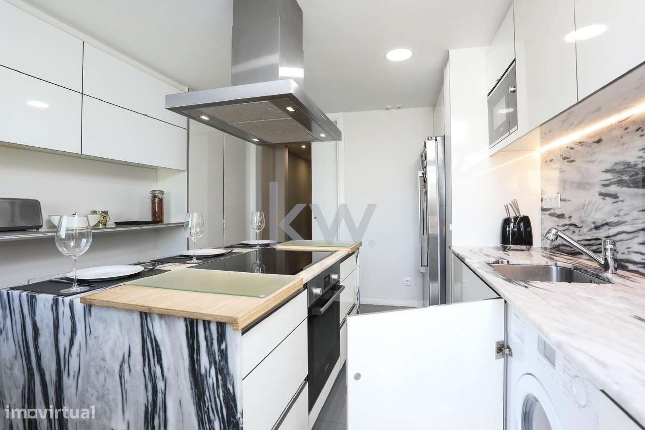 Espaçoso apartamento duplex T4+1,  com vista Rio, na Calçada da Ajuda. - Grande imagem: 5/38