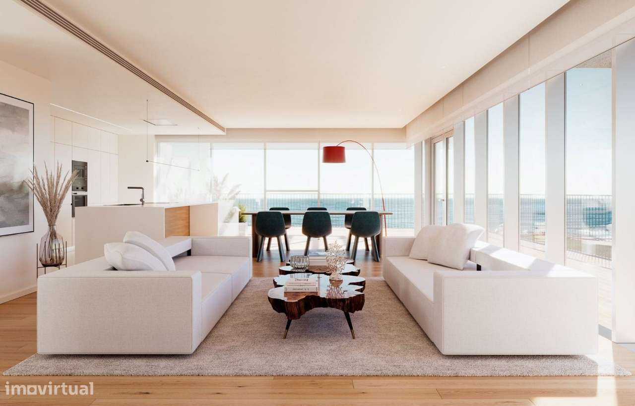 Apartamento T1 - varanda 19m2 e garagem - na Antiga Seca do Bacalhau - Grande imagem: 4/21