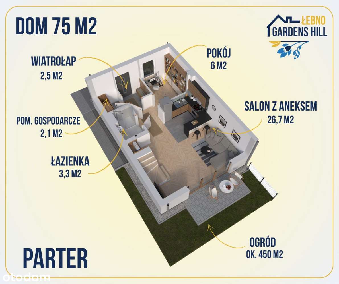 Dom 5 pokoi + Bon na wykończenie-4