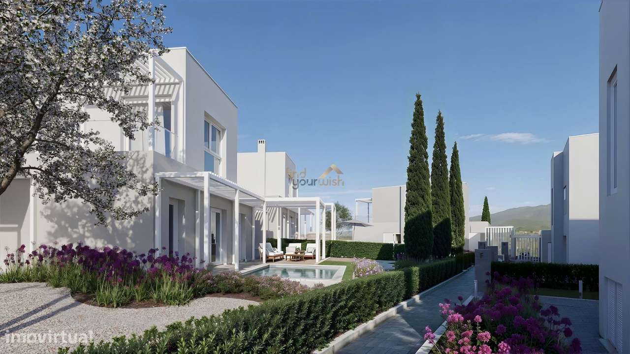 Moradia geminada T2+1 quartos com piscina privada no Pestana Silves Go - Grande imagem: 1/26