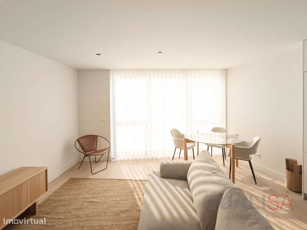 Apartamento T1 novo com terraço, equipado e mobilado, localizado na... - Grande imagem: 4/23