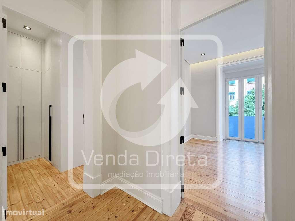 Apartamento Remodelado T3 com logradouro, no Areeiro, Lisboa, zona ...-23