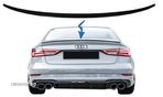 Eleron Portbagaj compatibil cu Audi A3 8V Sedan (2013-Up) Negru Lucios Tuning Audi A3 8V 2012 2013 - 1