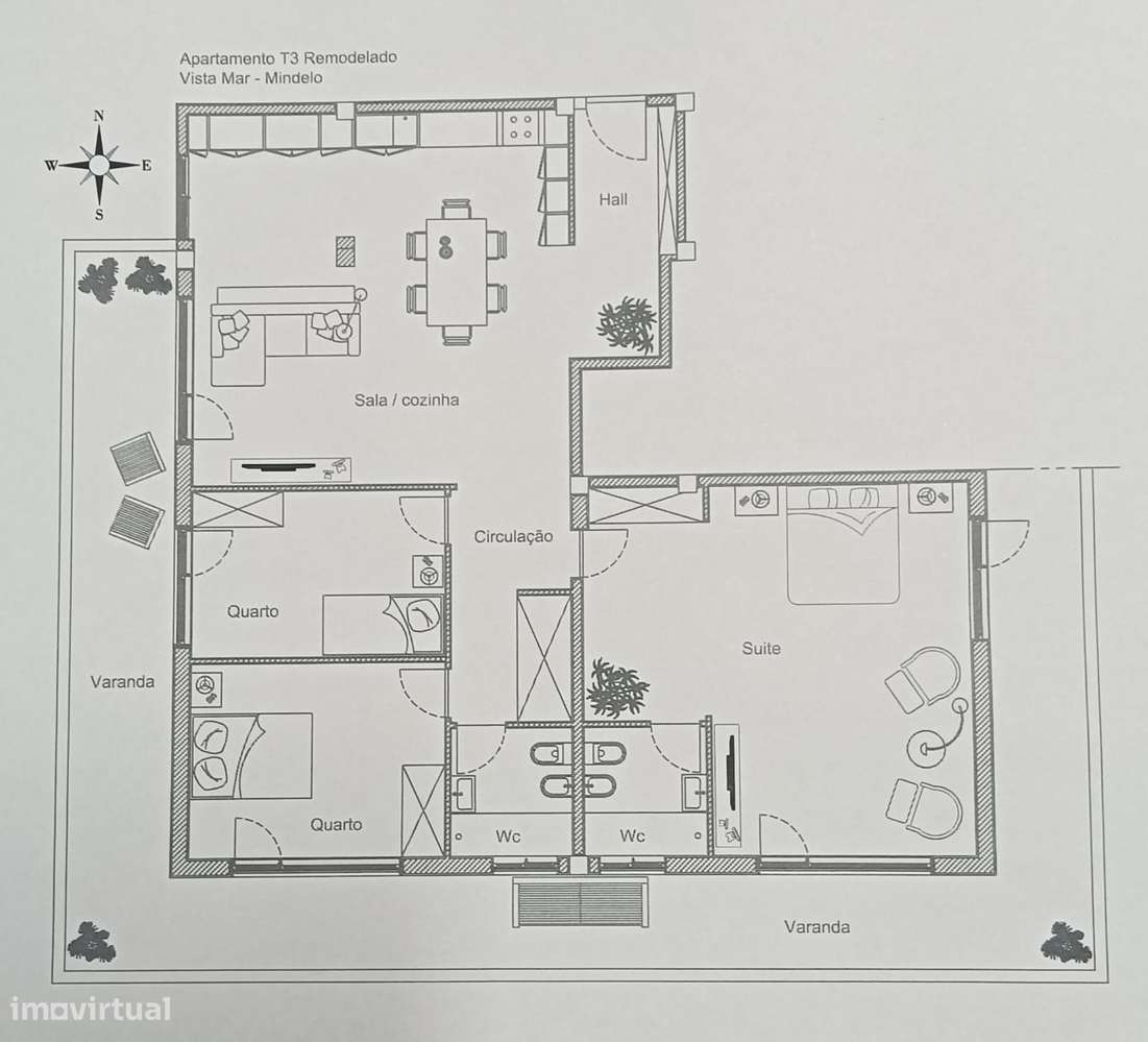 Apartamento T3 Remodelado com Vista Mar – Mindelo, Vila do Conde-31