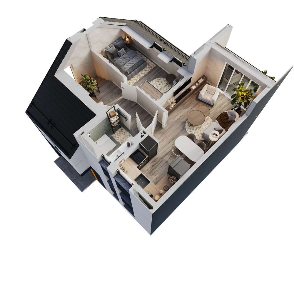 GOTOWE MIESZKANIE 5 pokoje + 2 BALKONY/LOGGE miejsce postojowe GRATIS-4