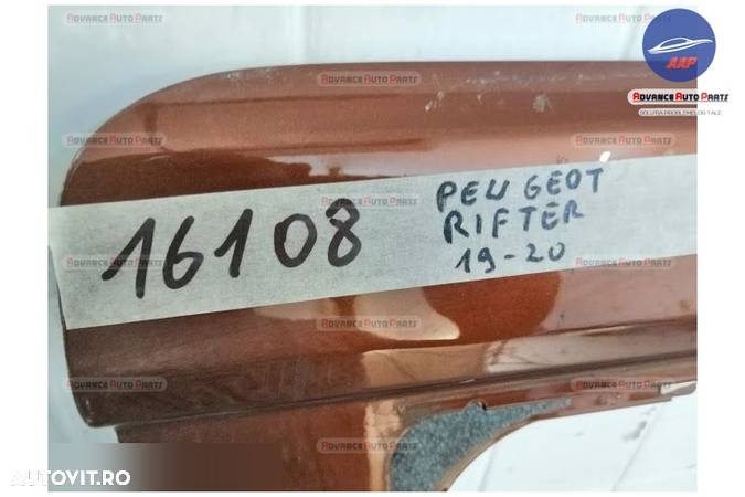 Usa Culisanta Dreapta Peugeot Rifter 2019 2020 originala - 10