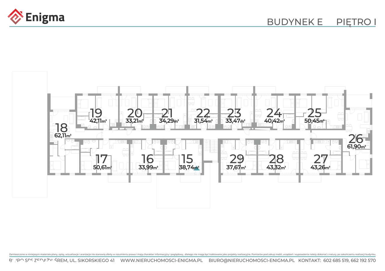 PSARSKIE - ul. Hebanowa 5/27 - 43,26 m2 - I PIĘTRO-5