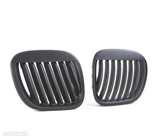 GRELHAS FRONTAIS PARA BMW Z3 96-05 PRETAS - 2