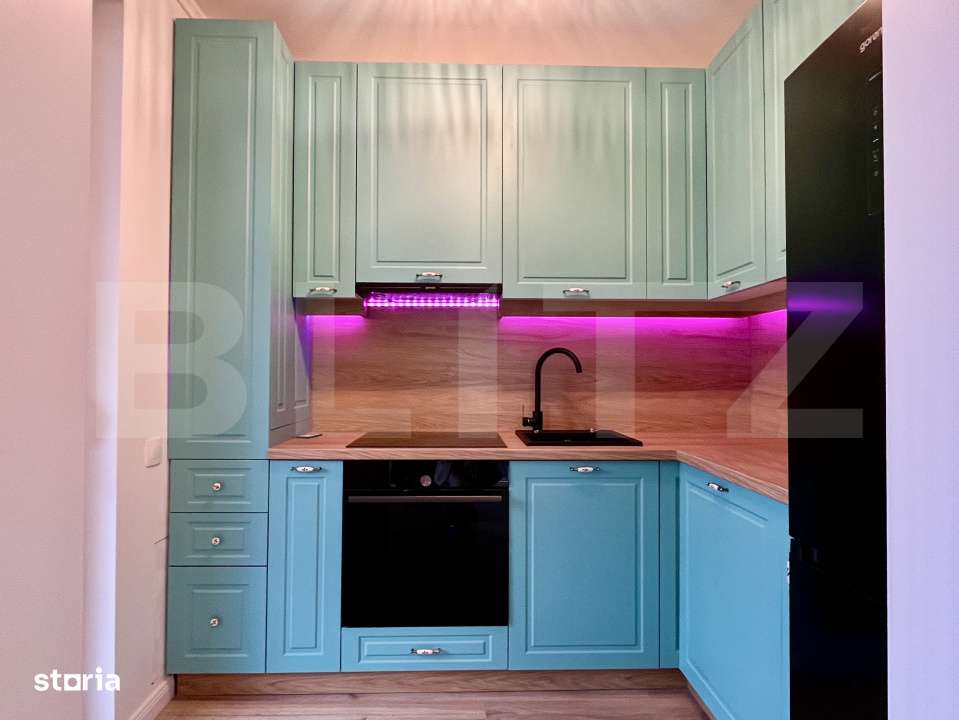 Apartament 2 camere, LUX, 40 mp, prima inchiriere, zona Valea Garbaulu - Imagine principală: 5/9