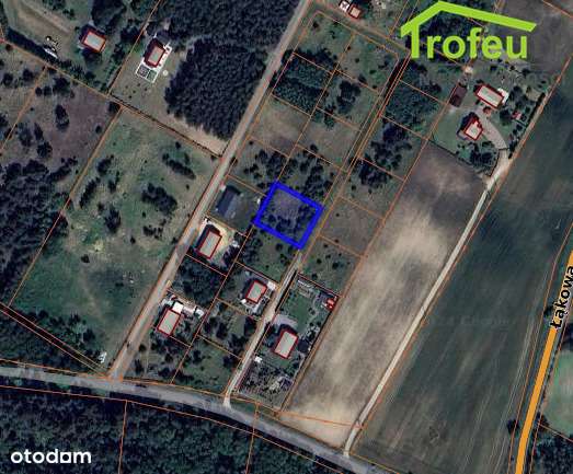 Działka o pow. 952m2, Parski-0