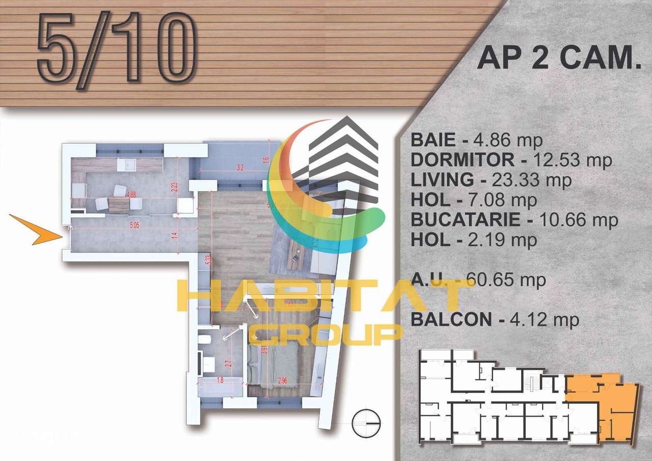 Apartament Nou b2 camere nou Piata Alba Iulia sector 3 - Imagine principală: 4/11