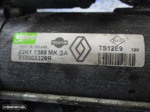 Motor De Arranque TS12E9   233003329R RENAULT MEGANE 3 2011 1.5DCI RENAULT CLIO 4 2014 1.5DCI 0P - 3