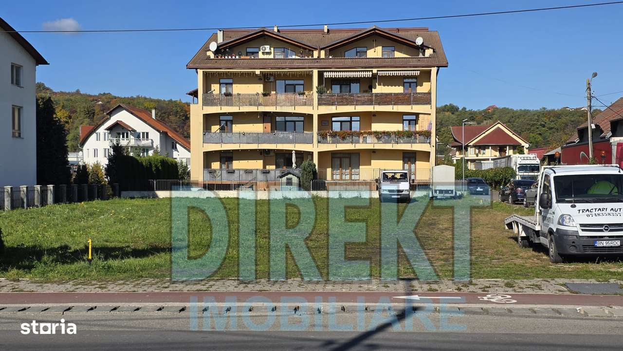 Teren cu Proiect de bloc , Bistrita , zona Sanovil !-0