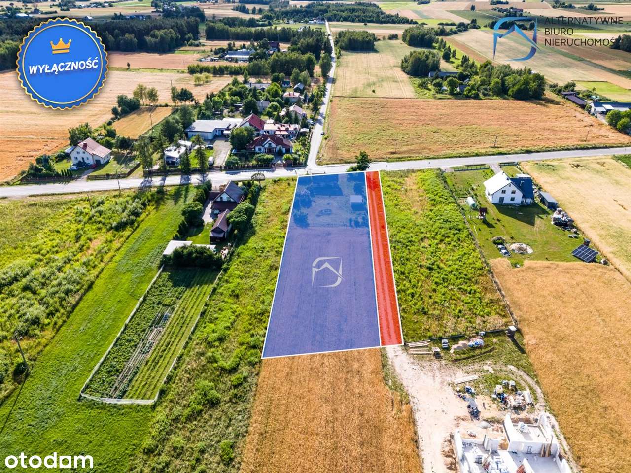 Działka siedliskowa w przepięknej okolicy-Kozłówk - Pełny obrazek: 4/19