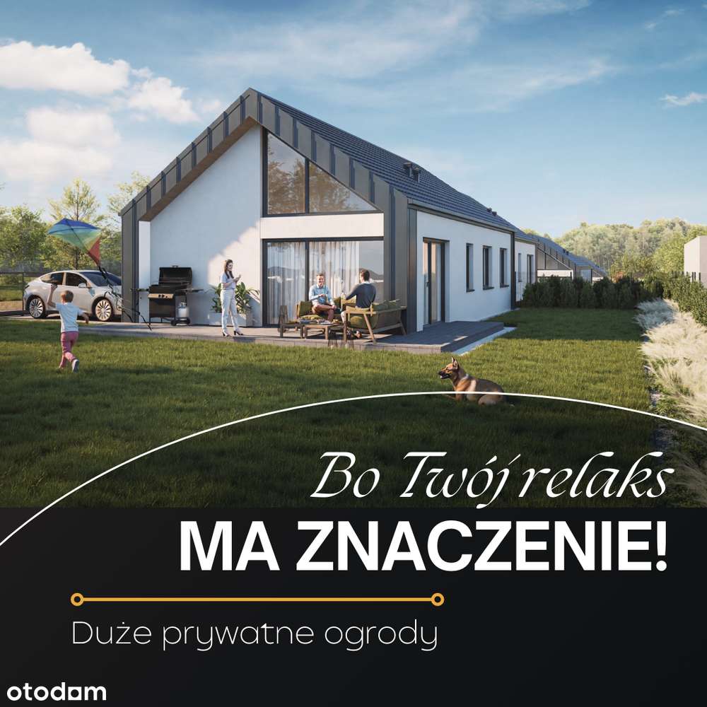 Dom w  w zabudowie bliźniaczej przy Żelazowej Woli - Pełny obrazek: 4/9