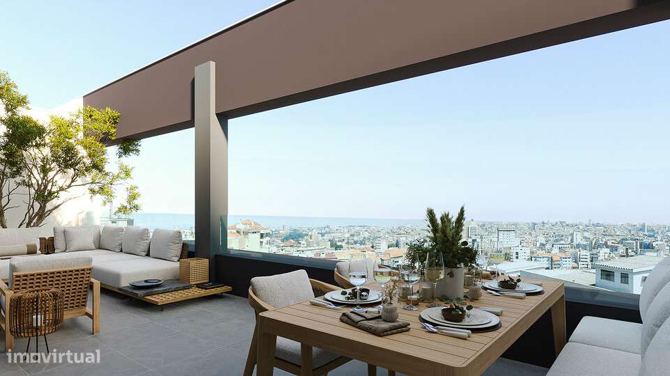 T1+1 NOVO com lugar de garagem a 200m metros da Av. da República - Grande imagem: 5/30