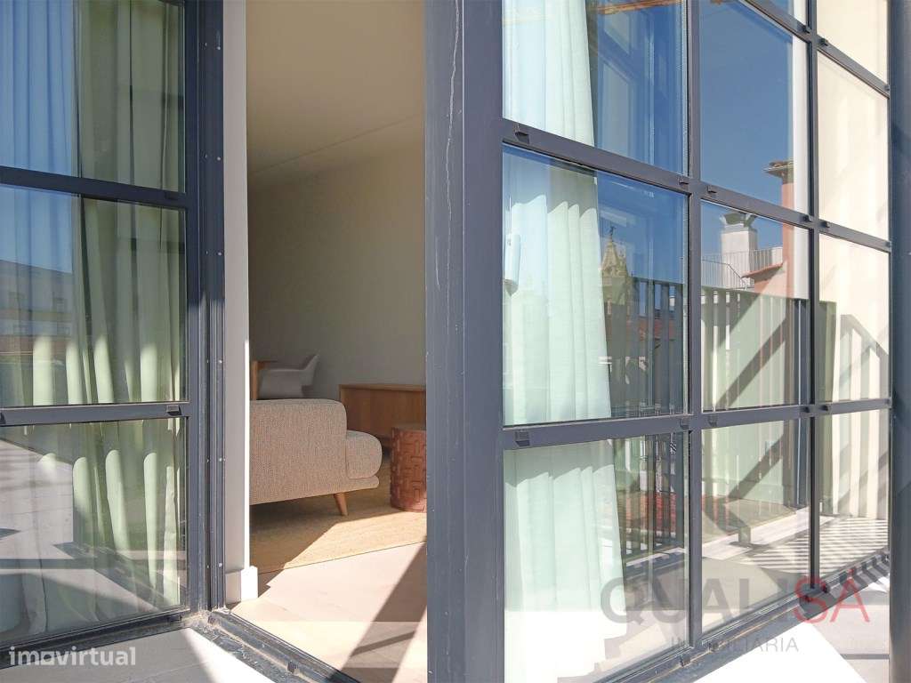 Apartamento T1 novo mobilado e com terraço, no centro histórico de ... - Grande imagem: 2/35