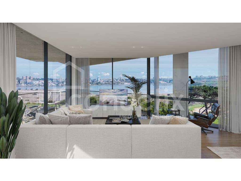 Apartamento T4 novo para venda em Canidelo - Grande imagem: 3/27