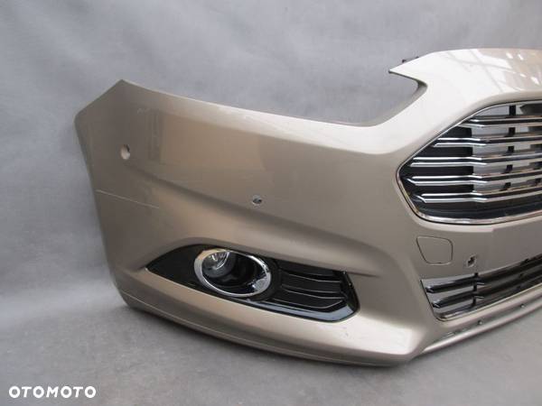 Zderzak przedni Ford Mondeo MK5 / Fusion USA 14 - 19 Pdc-6 Lakier Diffused Silver - 8