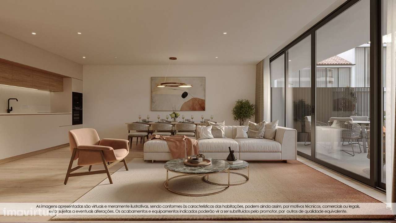 T1 Novo c/ Terraço e Lugar de Garagem em Mafamude (Soares dos Reis) - Grande imagem: 4/22