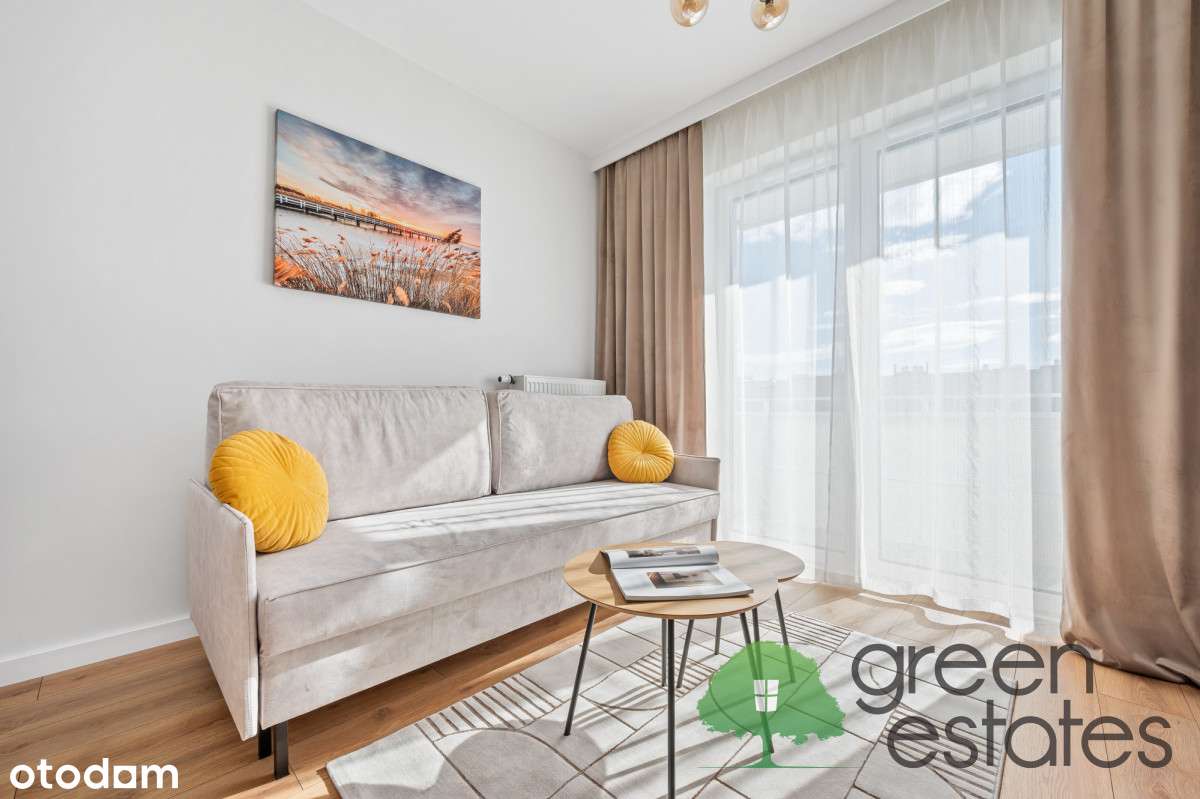 Bonarka 2 pokoje wysoki standard Nowe!-5