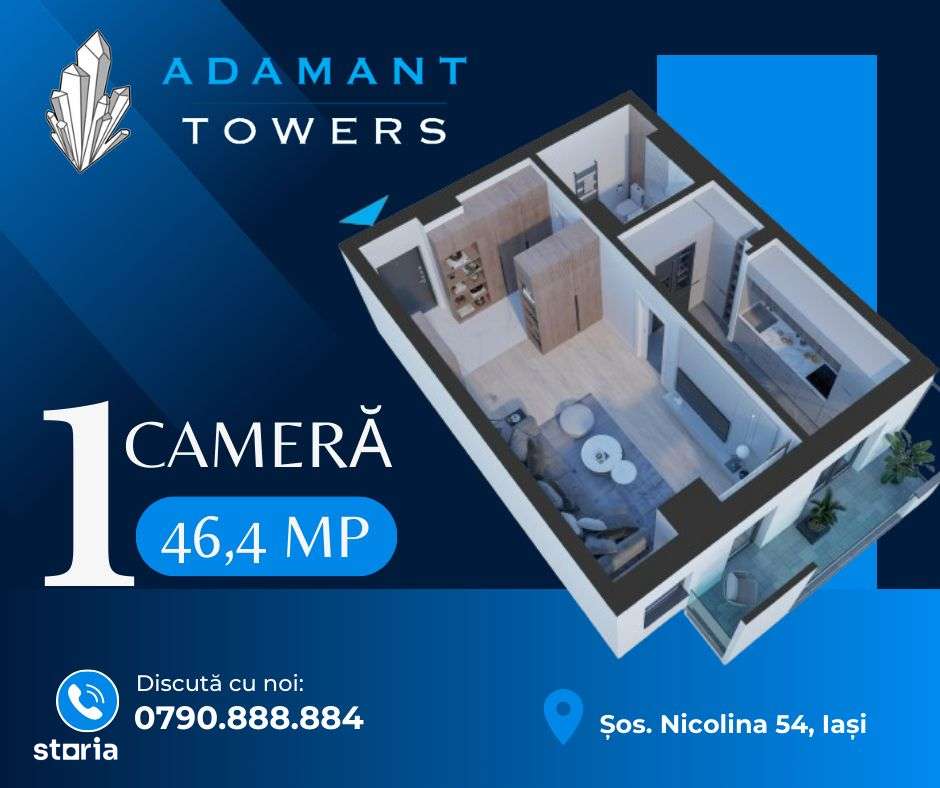 Adamant Towers | 1 camera | tip 1C | 46.4 mp | Sos Nicolina nr. 54-6