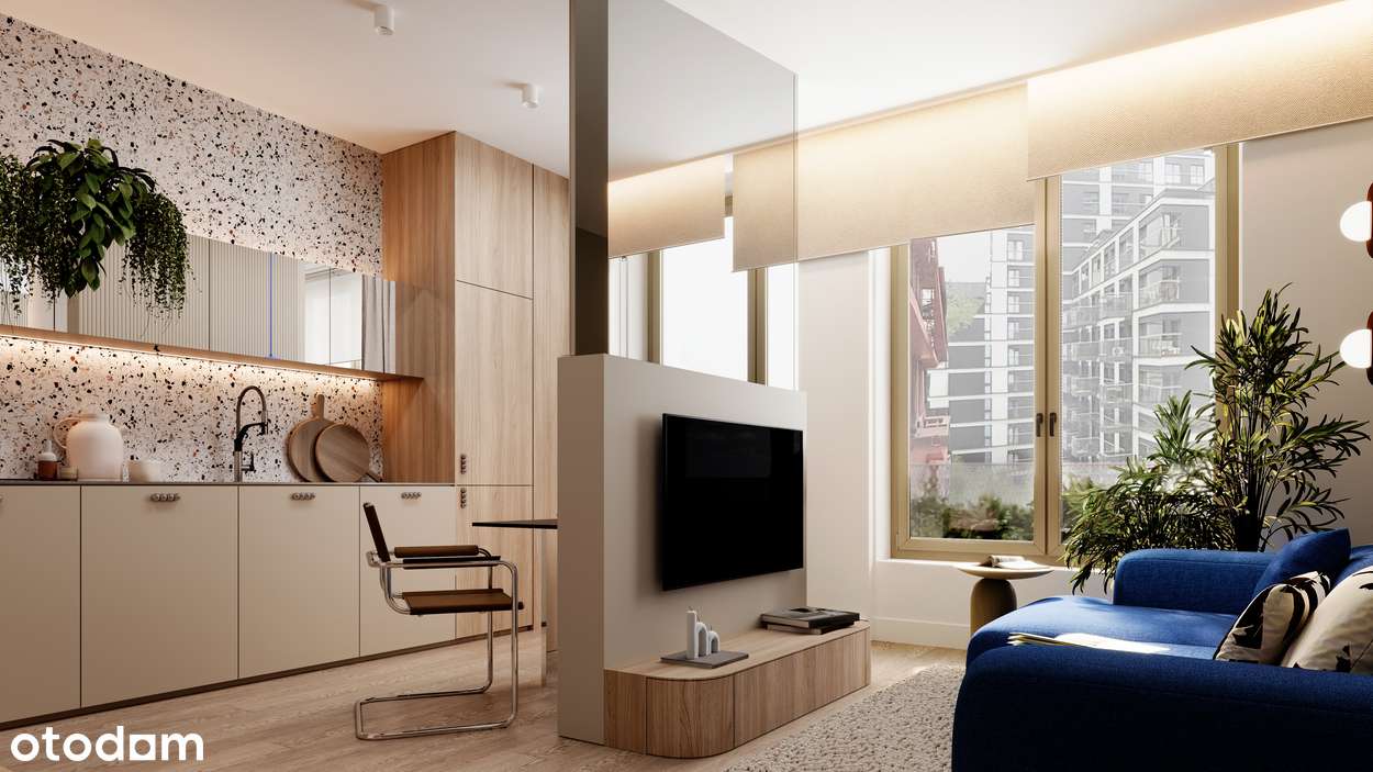 2-pokojowe mieszkanie 34m2 Bez Prowizji - Pełny obrazek: 1/8