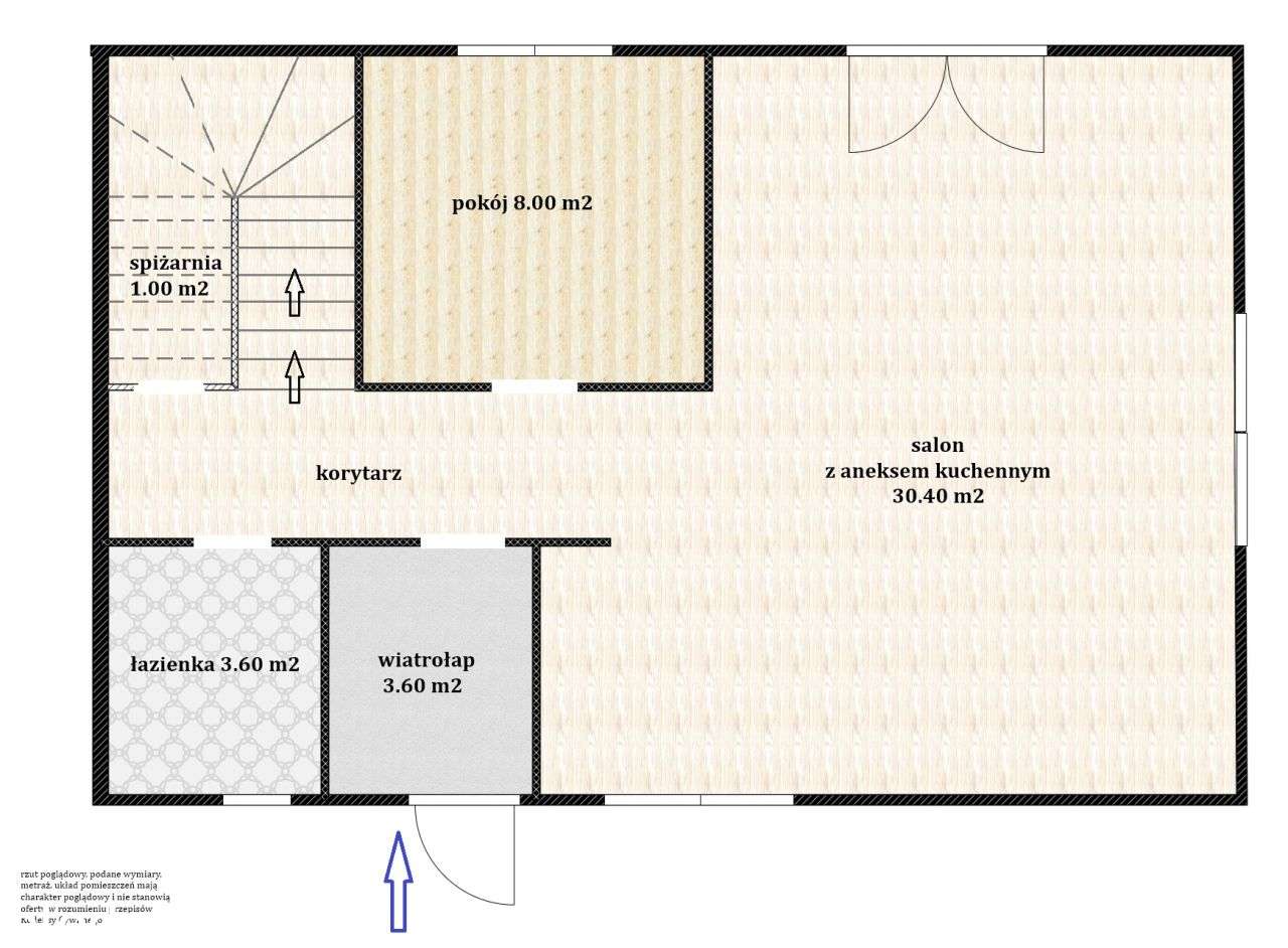 6 pokoi, ogród, miejsca postojowe - Dachowa-5