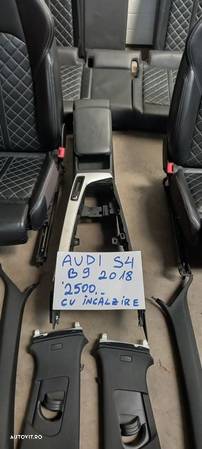 Interior de piele Audi A4 S4 B9 8w 2018 - 3