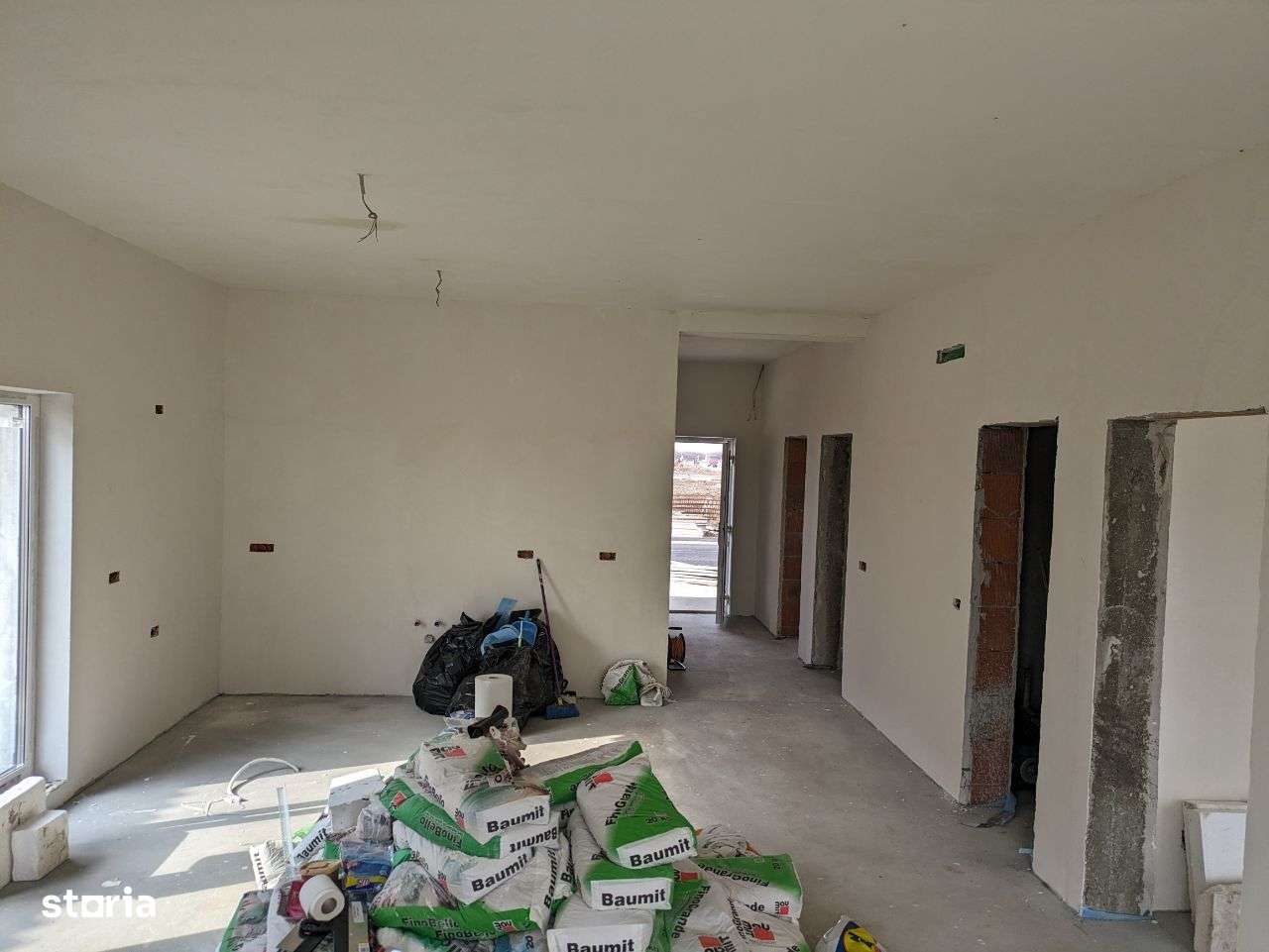 Casa noua in Via Carmina, un singur nivel,interior la alb,comision 0%!-11