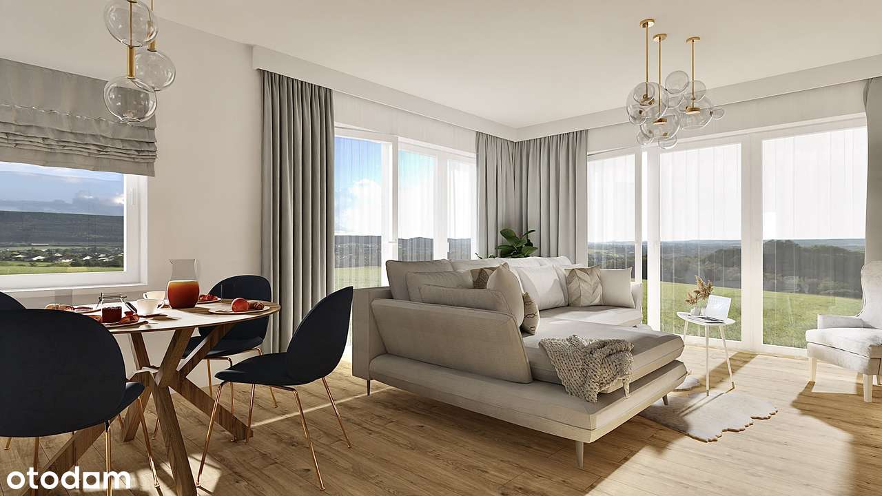 ZIELONA ALEJA Dom w zabudowie bliźniaczej Brzeg typ A-14