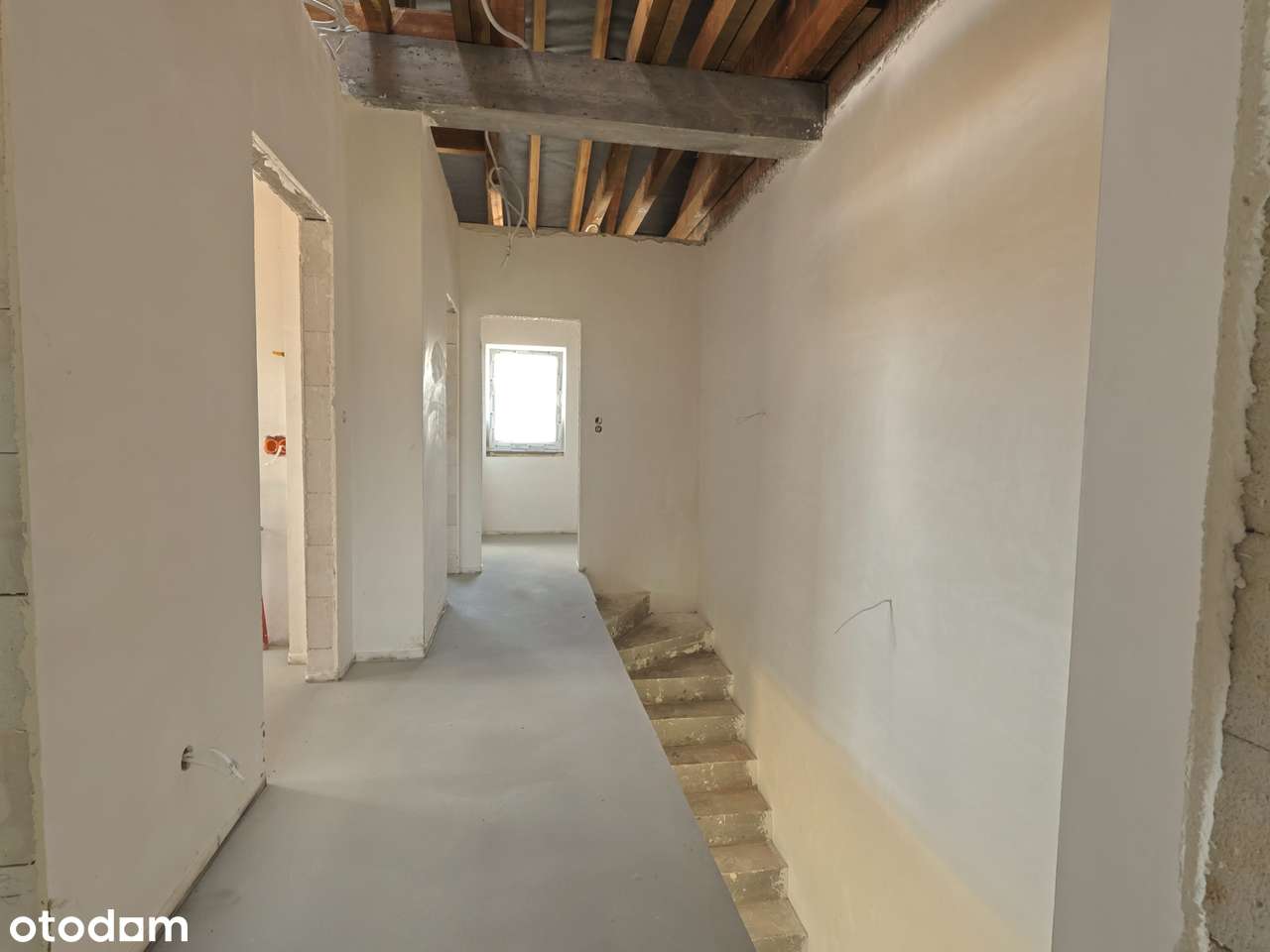 Nowoczesny dom w zabudowie bliźniaczej - Słomin-13