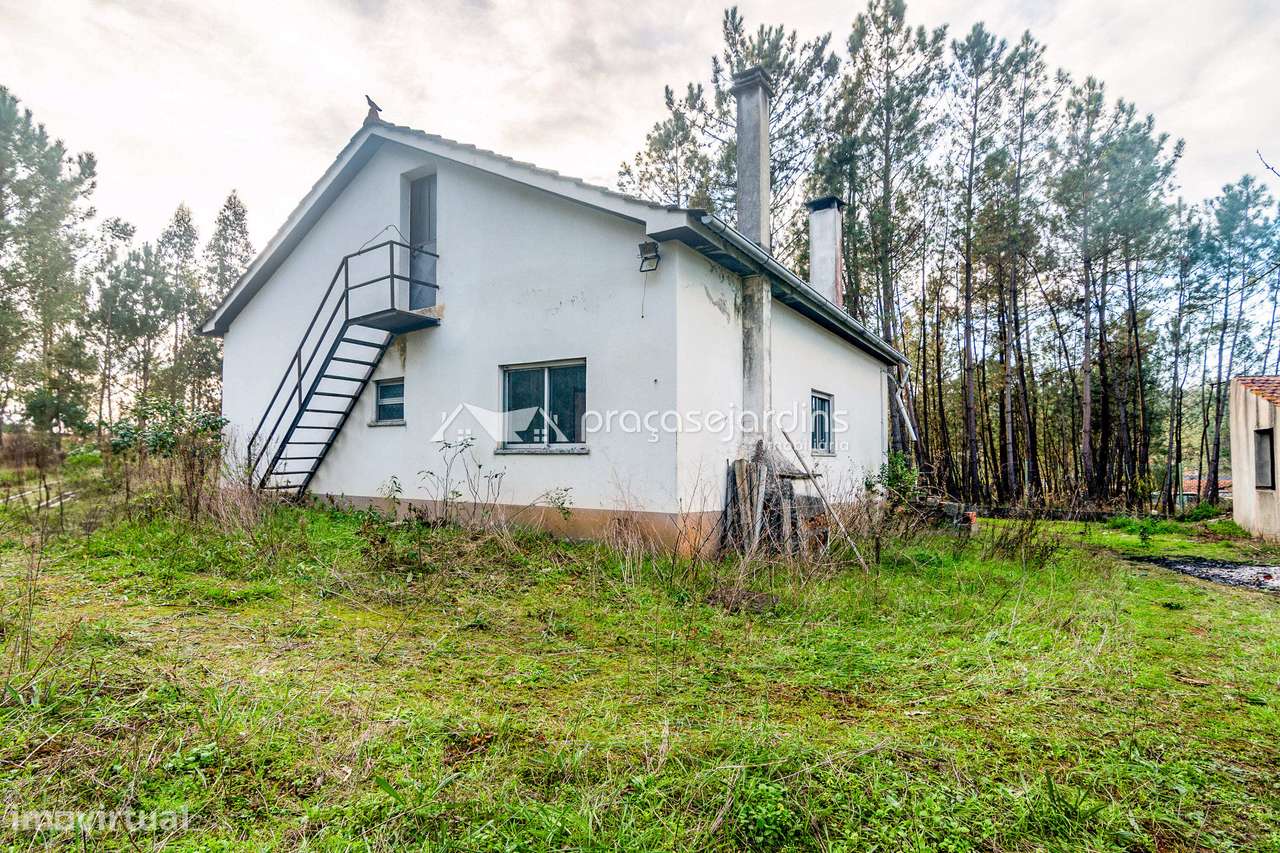 Moradia isolada térrea com anexos e terreno-19