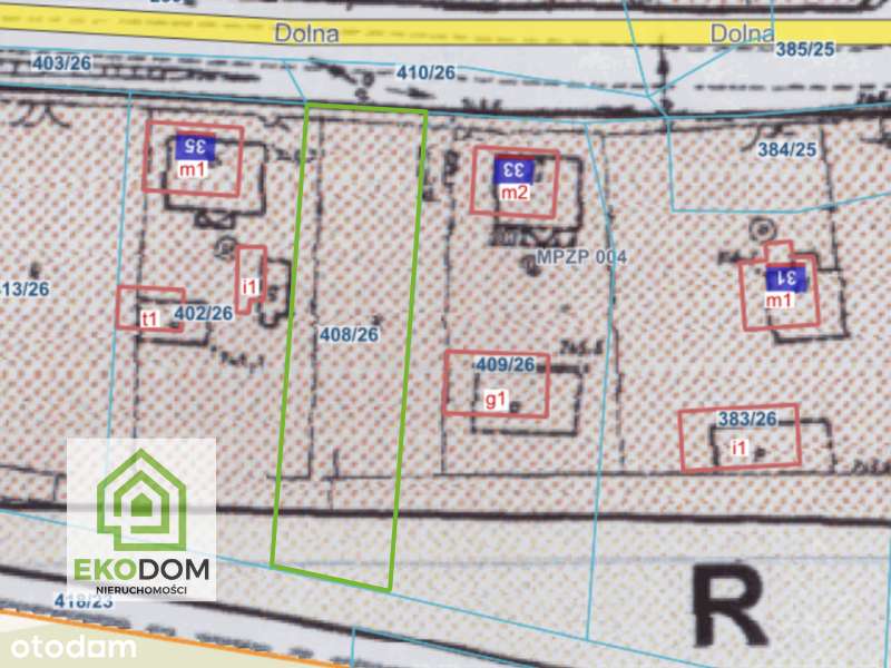 Działka budowlana 1009 m2 / Zborowskie gm. Ciasna - Pełny obrazek: 4/4