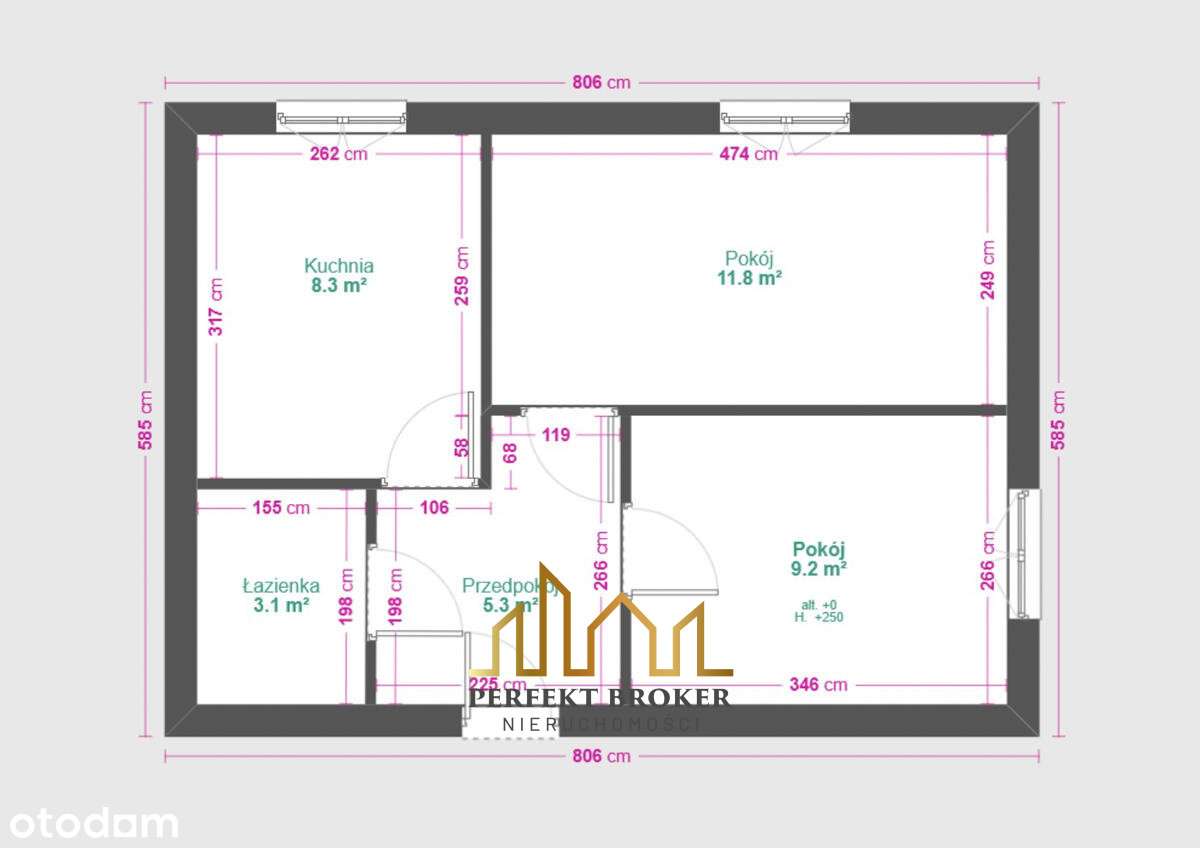 Pierwsze piętro w centrum ul. Lipowa 14.-9