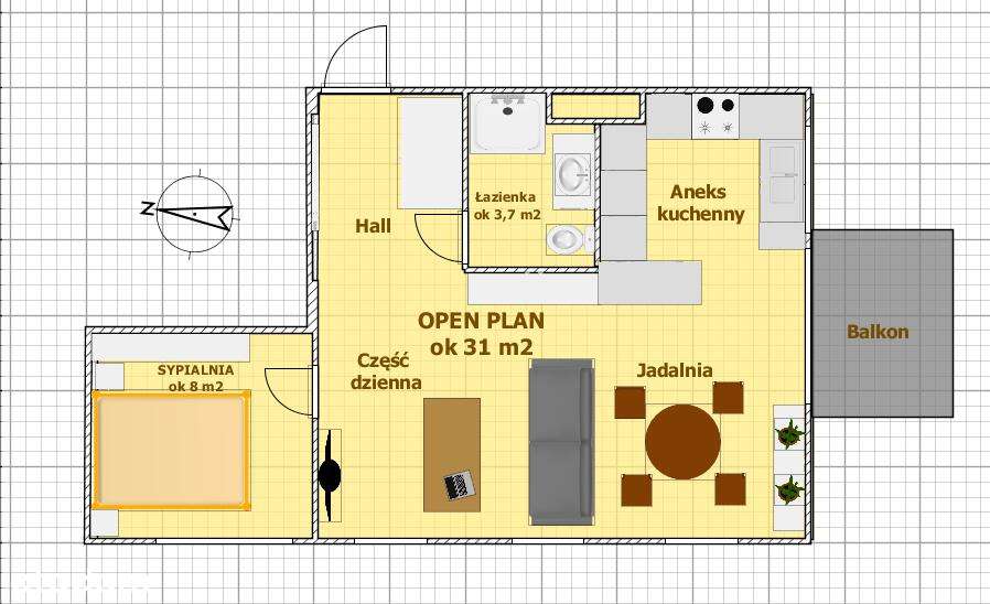 Nowe z 2025r 2pok Otwarta przestrzeń Piękny widok-0