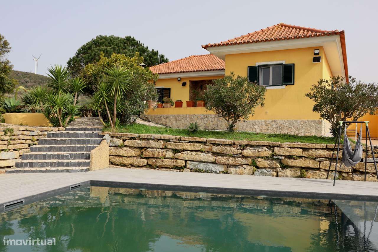 Encantadora Quinta em Mafra com Vista Mar e Serra – Piscina, Anexos e-0
