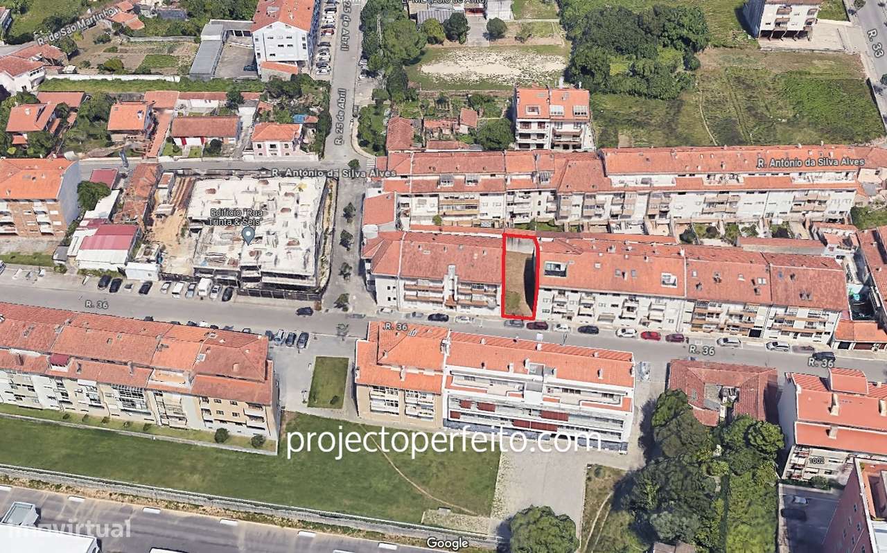 Terreno Urbano  Venda em Anta e Guetim,Espinho - Grande imagem: 2/3