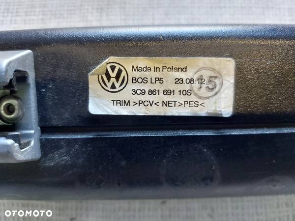VW PASSAT B7 SIATKA BAGAŻNIKA 3C9861691 - 5