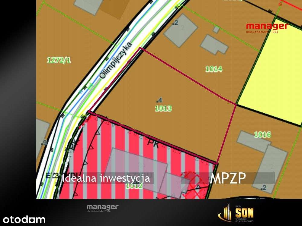 Działka, 1 609 m², Racibórz - Pełny obrazek: 3/5