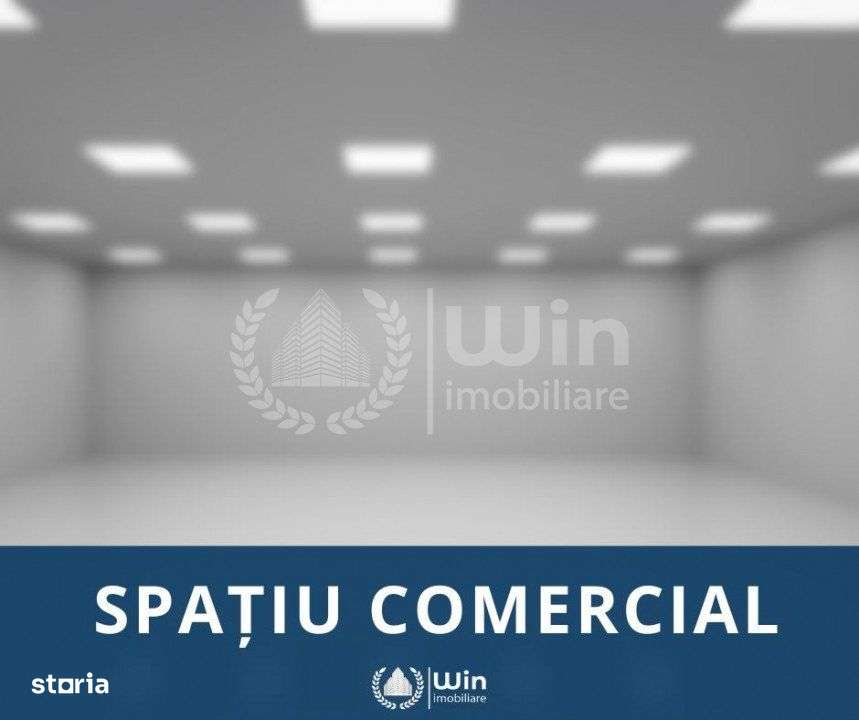 Spatiu comercial 120mp utili | Terasa 104mp | Vitrina | Piata Marasti! - Imagine principală: 1/1