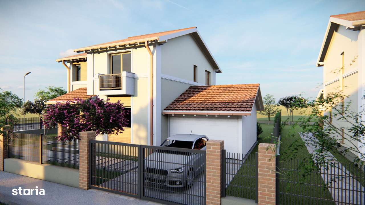 Casă individuală, P+1, 126mp, garaj, 589mp teren, Cartierul Primaverii - Imagine principală: 2/20