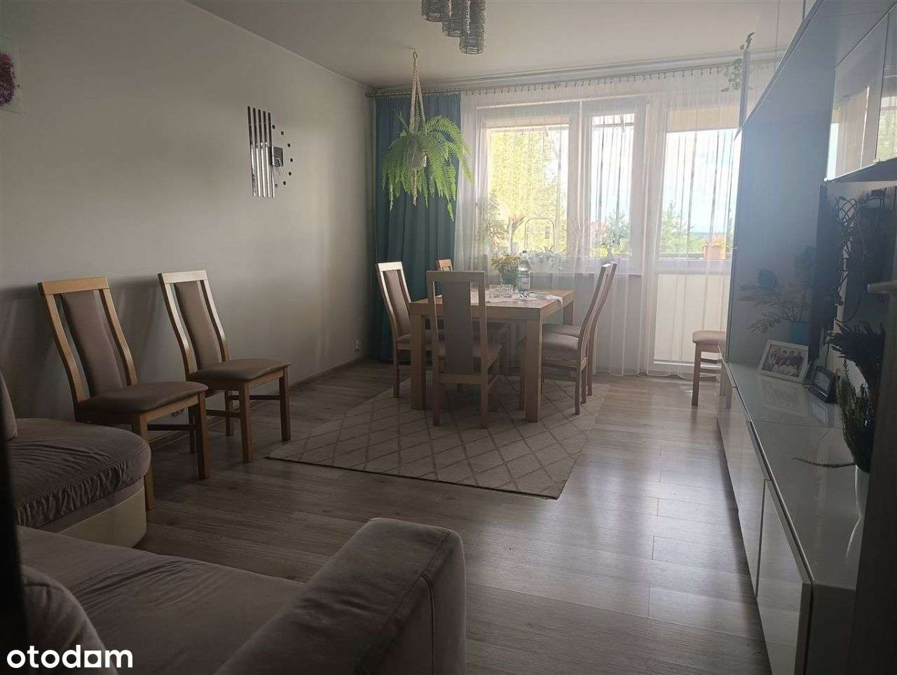 Tychy osiedle U 3 pokoje 60,9 m2 z balkonem na płd - Pełny obrazek: 2/17