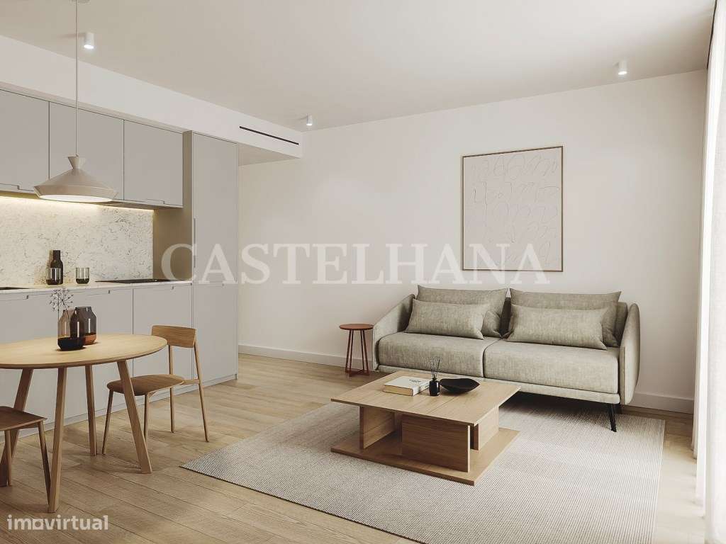 Apartamento T1 com estacionamento em novo empreendimento em Marvila - Grande imagem: 2/77