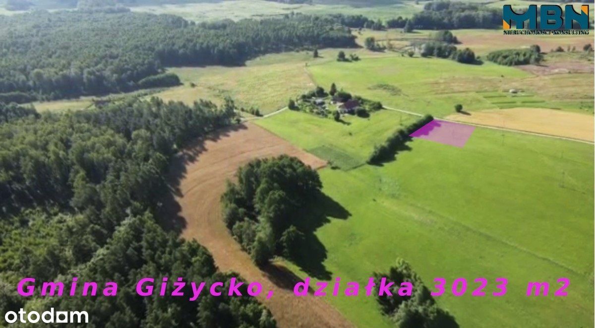 Działka, 3 023 m², Bogacko