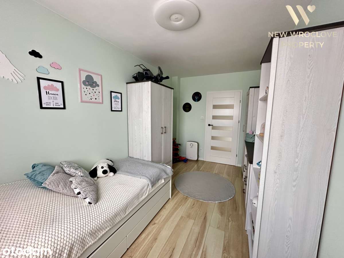 3 Pok/Słoneczne/Wyposażone/Balkon/Garderoba-12