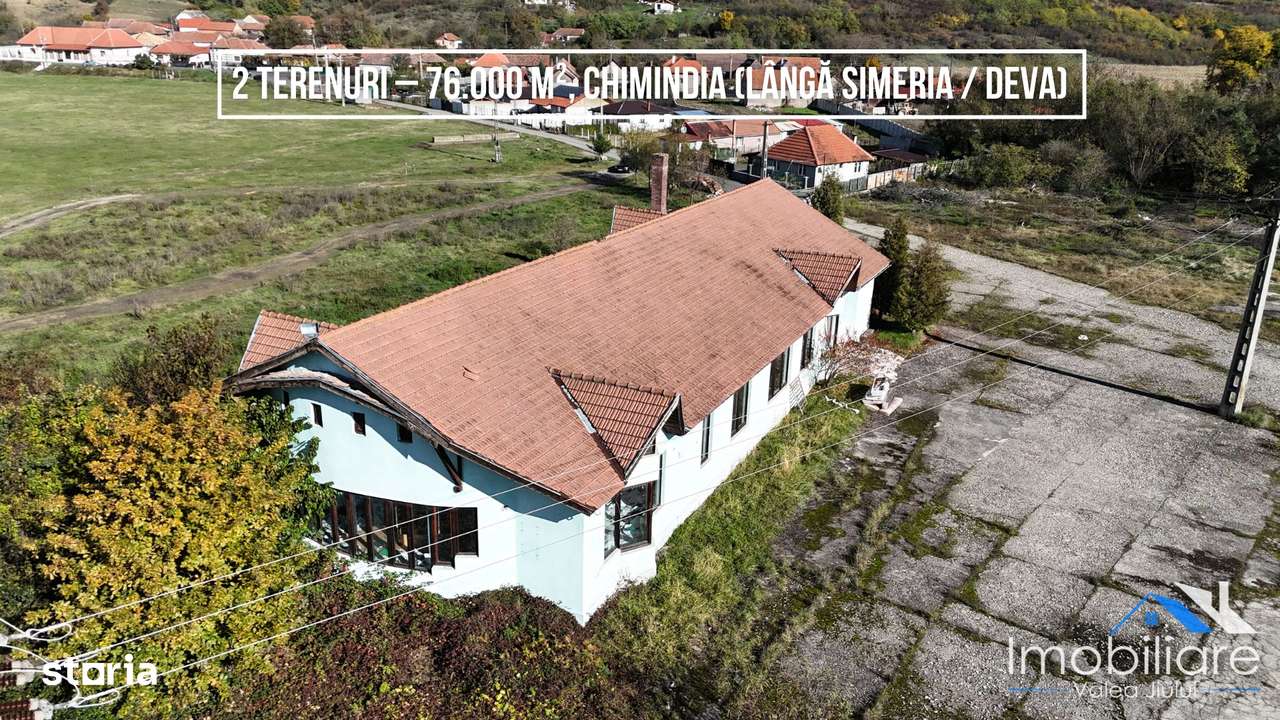 2 Terenuri – 76.000 m², Chimindia (lângă Simeria / Deva) - Imagine principală: 5/8
